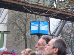 Startschuss für die neue Schwebebahn